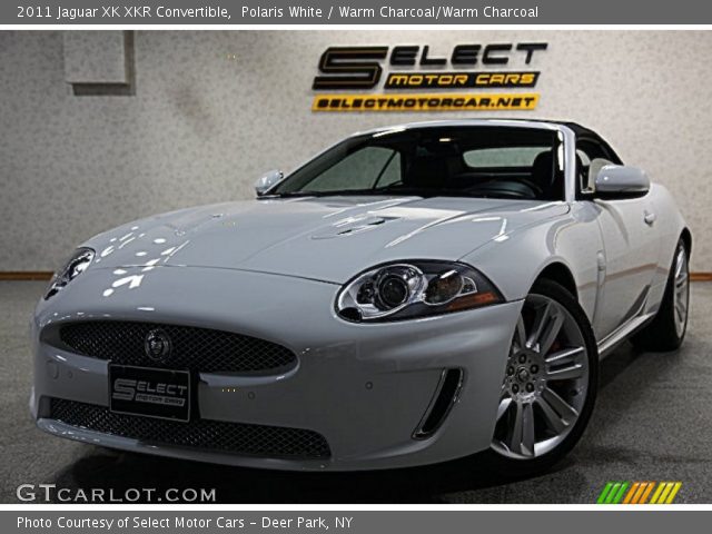 2011 Jaguar XK XKR Convertible in Polaris White