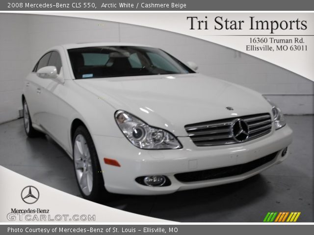 2008 Mercedes-Benz CLS 550 in Arctic White