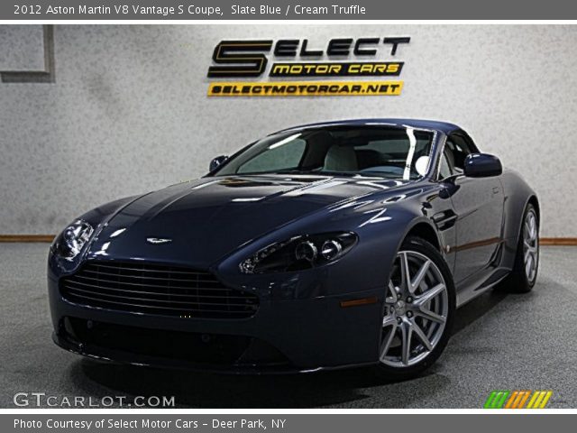 2012 Aston Martin V8 Vantage S Coupe in Slate Blue