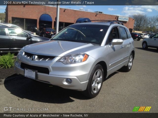 2008 Acura RDX Technology in Alabaster Silver Metallic
