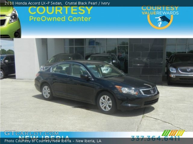 2010 Honda Accord LX-P Sedan in Crystal Black Pearl