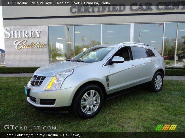 2010 Cadillac SRX 4 V6 AWD in Radiant Silver
