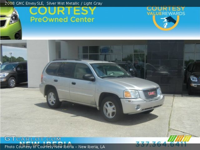 2008 GMC Envoy SLE in Silver Mist Metallic