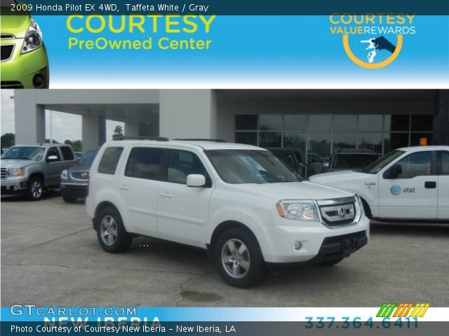 2009 Honda Pilot EX 4WD in Taffeta White