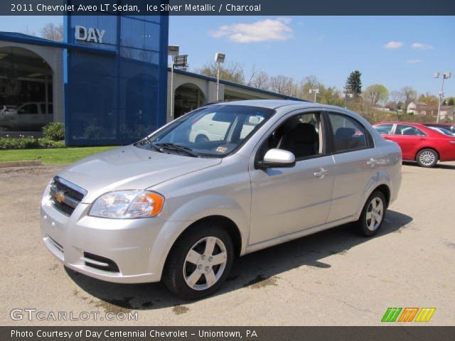 2011 Chevrolet Aveo LT Sedan in Ice Silver Metallic