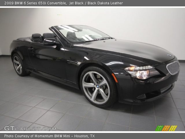 2009 BMW 6 Series 650i Convertible in Jet Black