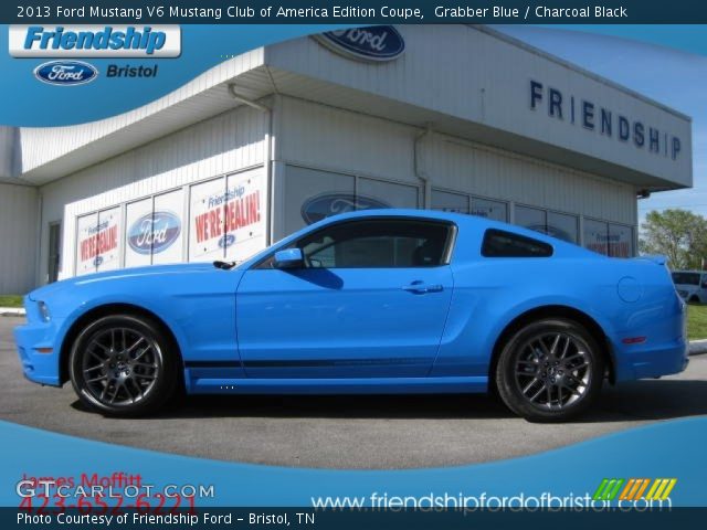 2013 Ford Mustang V6 Mustang Club of America Edition Coupe in Grabber Blue