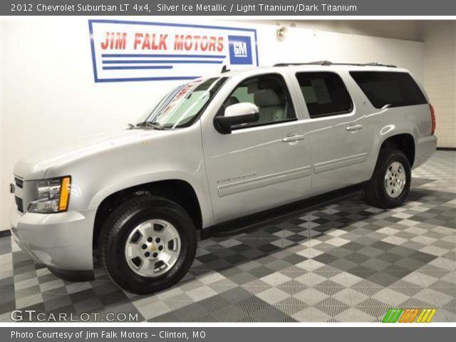 2012 Chevrolet Suburban LT 4x4 in Silver Ice Metallic