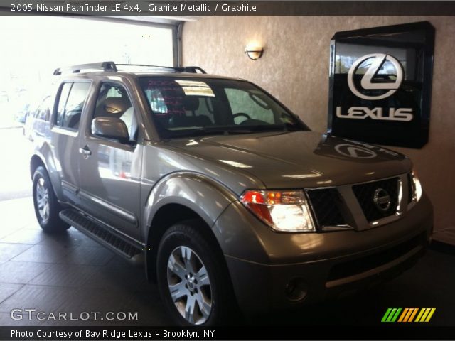 2005 Nissan Pathfinder LE 4x4 in Granite Metallic