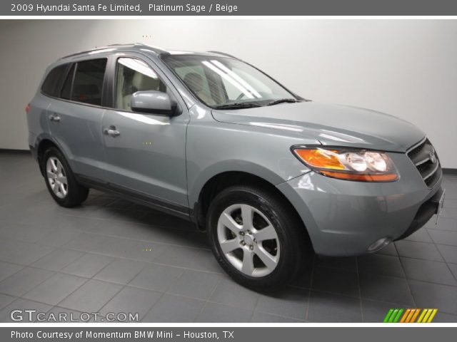 2009 Hyundai Santa Fe Limited in Platinum Sage