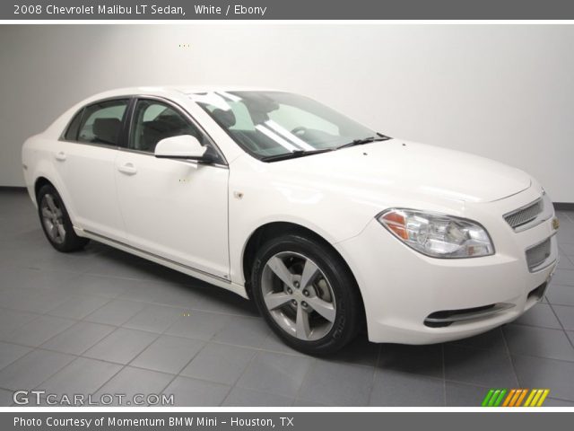 2008 Chevrolet Malibu LT Sedan in White