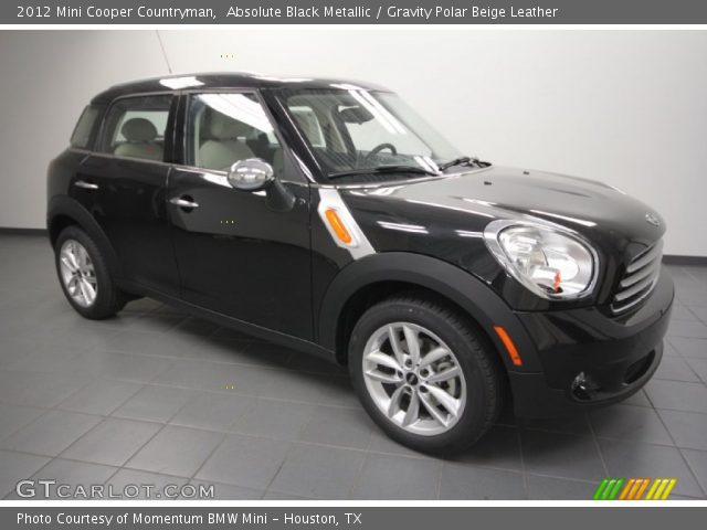 2012 Mini Cooper Countryman in Absolute Black Metallic