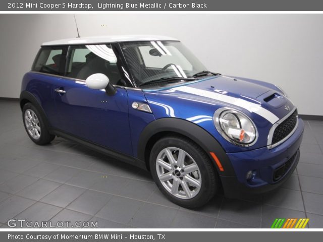 2012 Mini Cooper S Hardtop in Lightning Blue Metallic