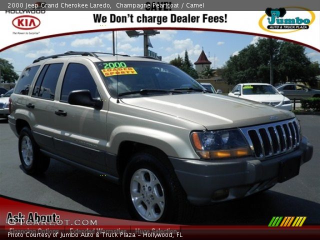 2000 Jeep Grand Cherokee Laredo in Champagne Pearlcoat