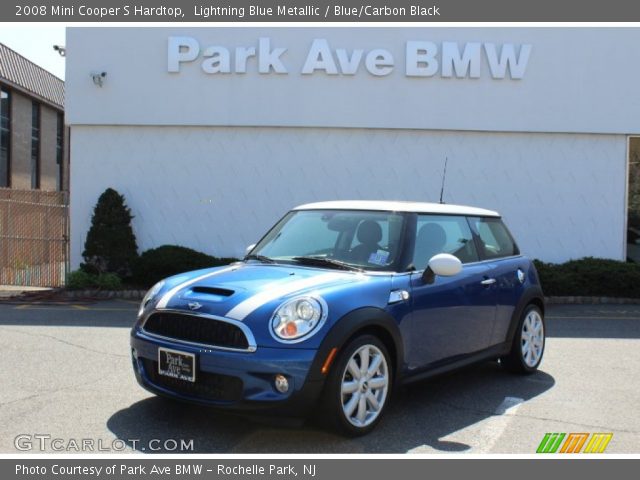2008 Mini Cooper S Hardtop in Lightning Blue Metallic