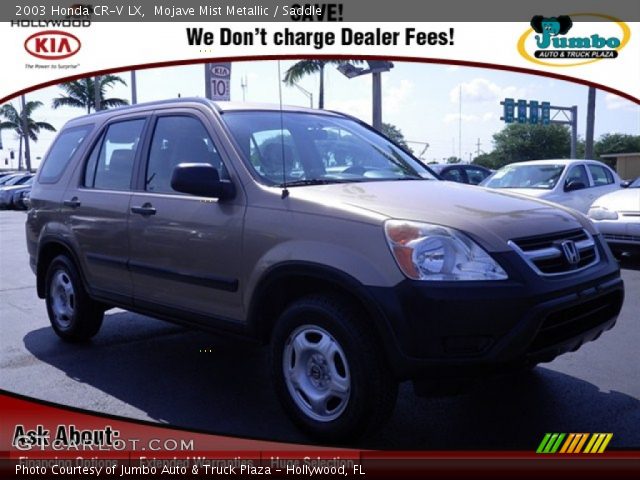 2003 Honda CR-V LX in Mojave Mist Metallic