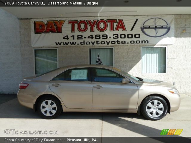 2009 Toyota Camry LE in Desert Sand Metallic