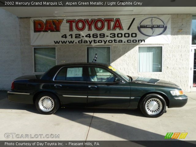 2002 Mercury Grand Marquis LS in Aspen Green Metallic