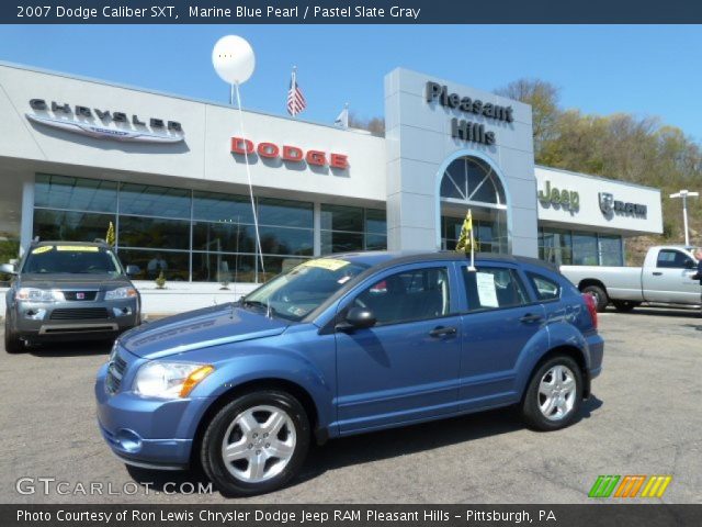 2007 Dodge Caliber SXT in Marine Blue Pearl