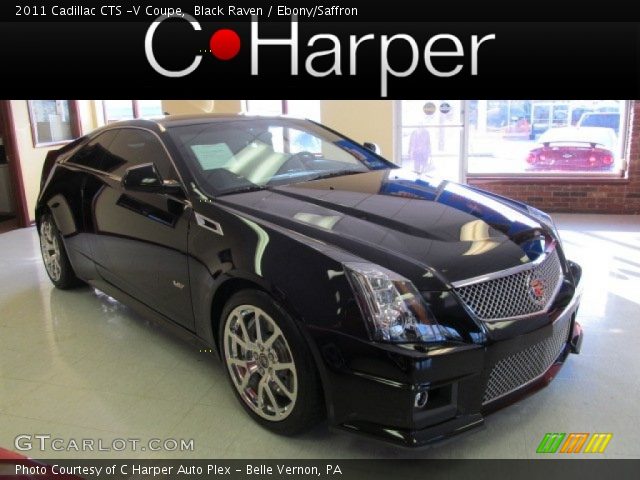 2011 Cadillac CTS -V Coupe in Black Raven