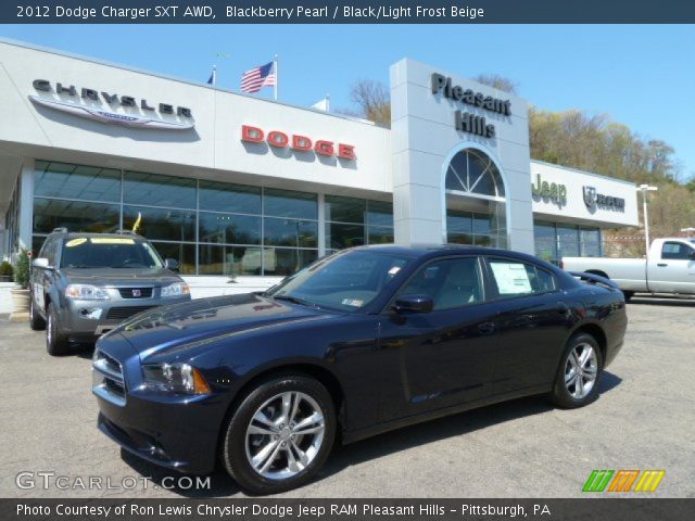 2012 Dodge Charger SXT AWD in Blackberry Pearl