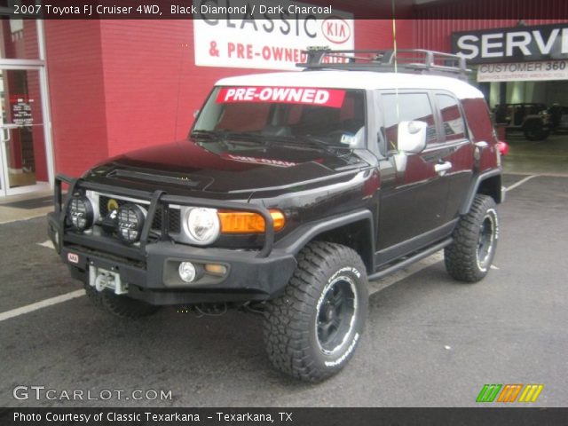 2007 Toyota FJ Cruiser 4WD in Black Diamond