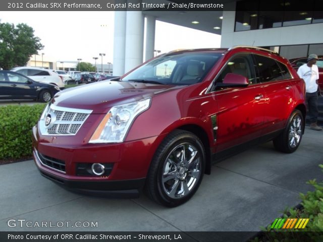 2012 Cadillac SRX Performance in Crystal Red Tintcoat
