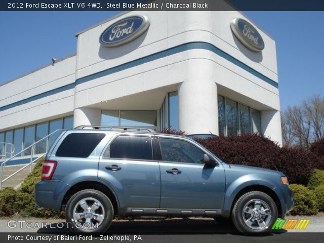 2012 Ford Escape XLT V6 4WD in Steel Blue Metallic