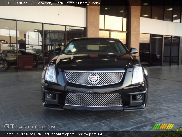 2012 Cadillac CTS -V Sedan in Black Raven