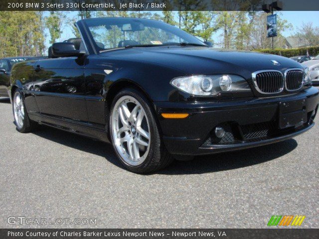 2006 BMW 3 Series 330i Convertible in Jet Black