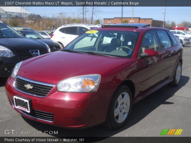 2007 Chevrolet Malibu Maxx LT Wagon in Sport Red Metallic