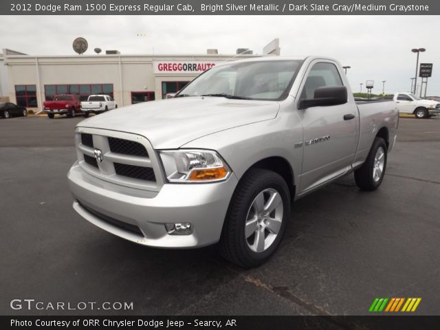 2012 Dodge Ram 1500 Express Regular Cab in Bright Silver Metallic