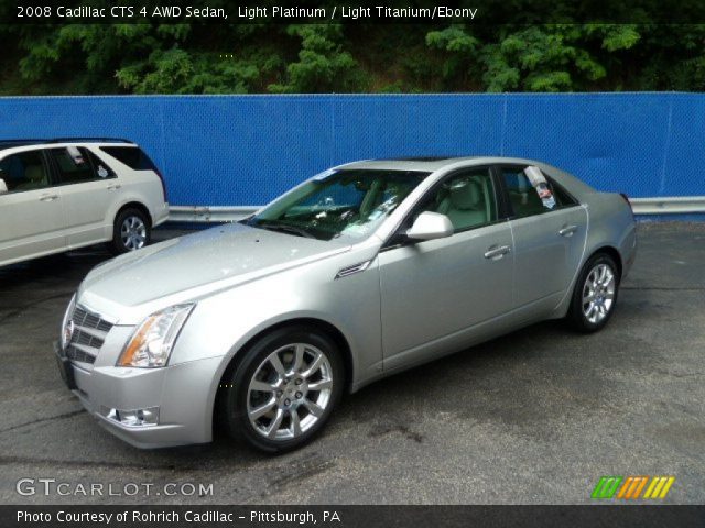 2008 Cadillac CTS 4 AWD Sedan in Light Platinum