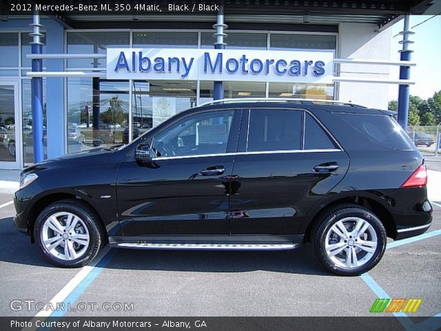 2012 Mercedes-Benz ML 350 4Matic in Black