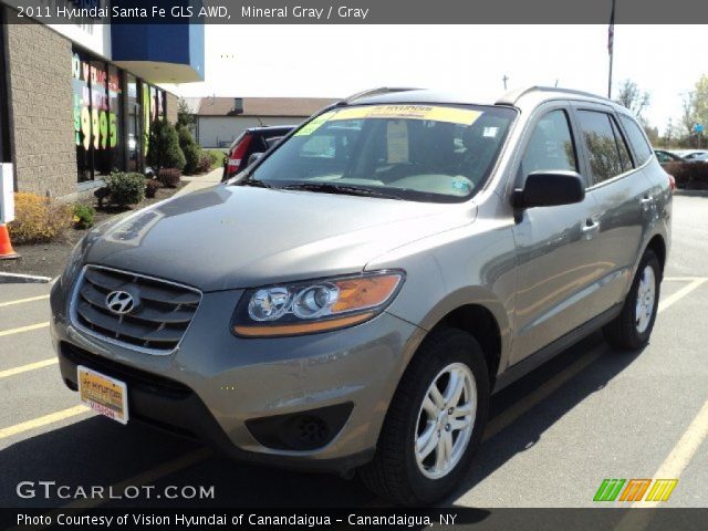 2011 Hyundai Santa Fe GLS AWD in Mineral Gray