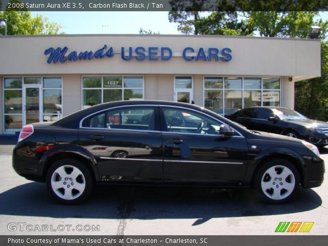 2008 Saturn Aura XE 3.5 in Carbon Flash Black