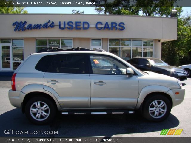 2006 Hyundai Tucson Limited in Sahara Silver