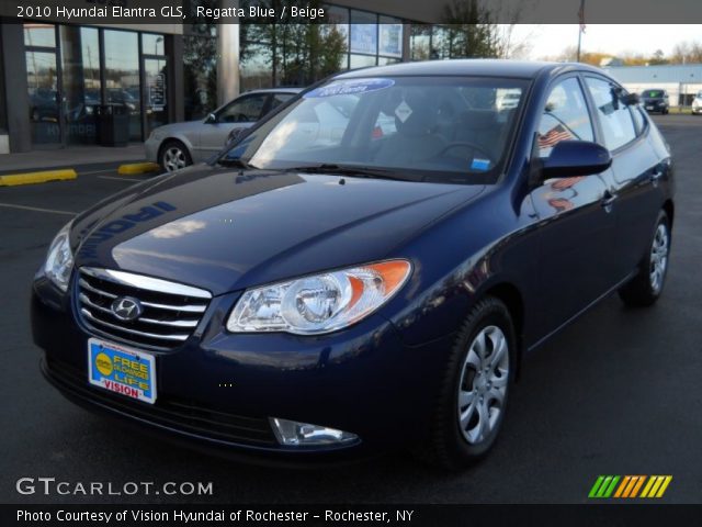 2010 Hyundai Elantra GLS in Regatta Blue