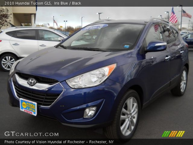 2010 Hyundai Tucson GLS in Iris Blue