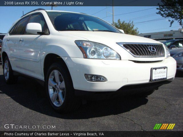 2008 Lexus RX 350 in Crystal White