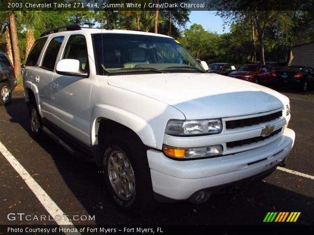 2003 Chevrolet Tahoe Z71 4x4 in Summit White