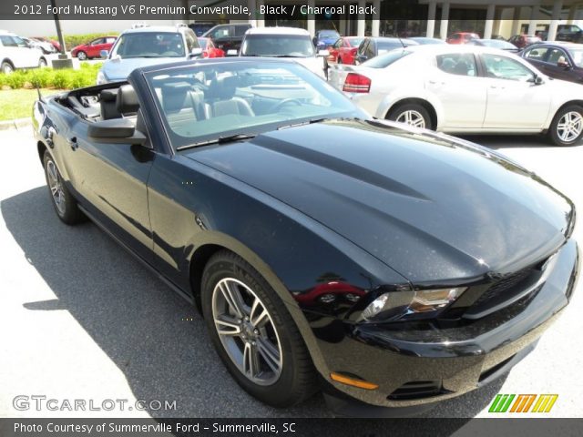 2012 Ford Mustang V6 Premium Convertible in Black