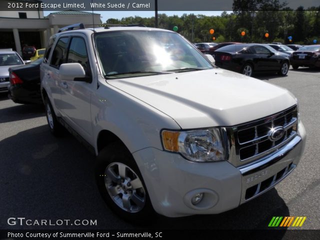 2012 Ford Escape Limited in White Suede