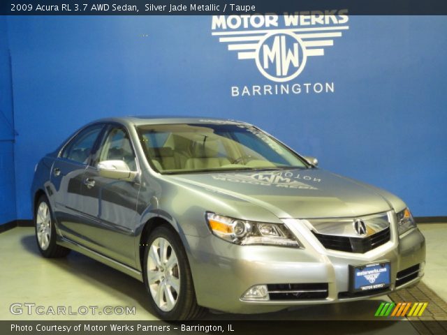 2009 Acura RL 3.7 AWD Sedan in Silver Jade Metallic