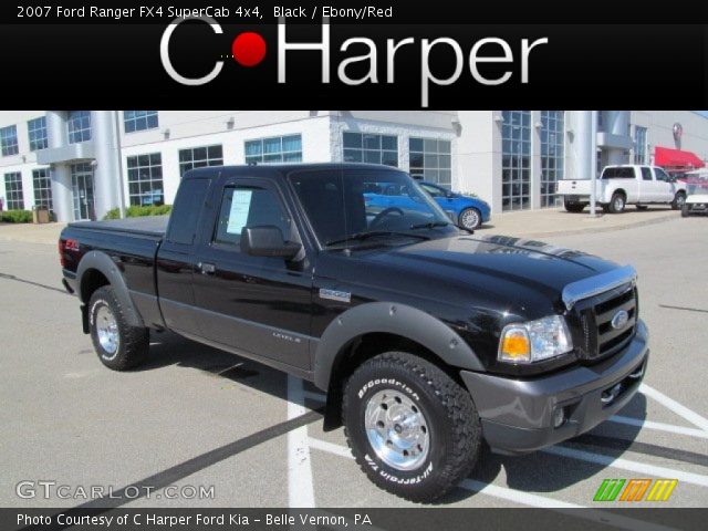 2007 Ford Ranger FX4 SuperCab 4x4 in Black