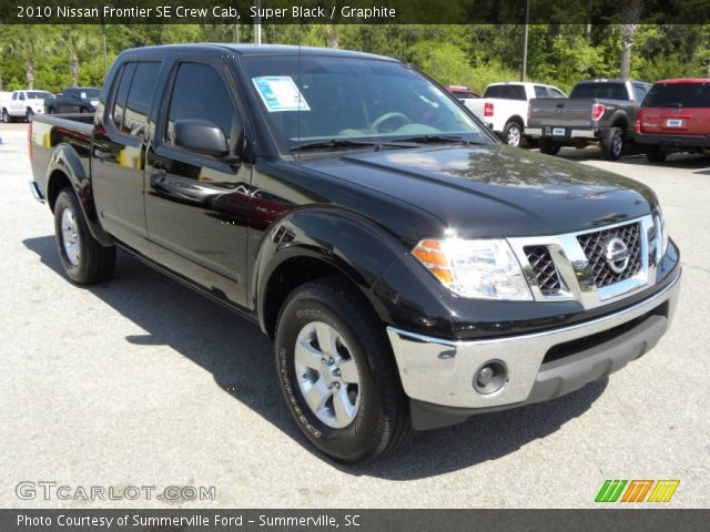 2010 Nissan Frontier SE Crew Cab in Super Black