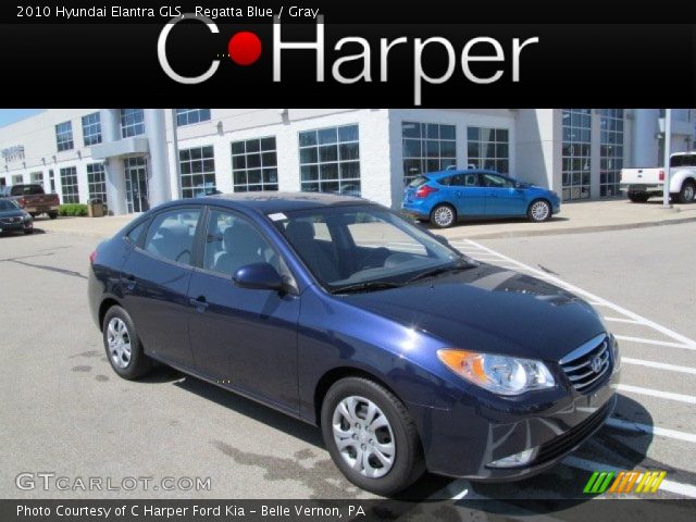 2010 Hyundai Elantra GLS in Regatta Blue