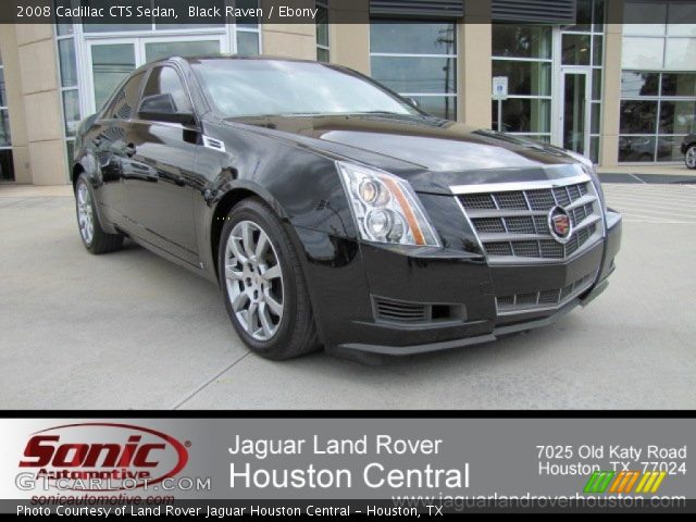 2008 Cadillac CTS Sedan in Black Raven