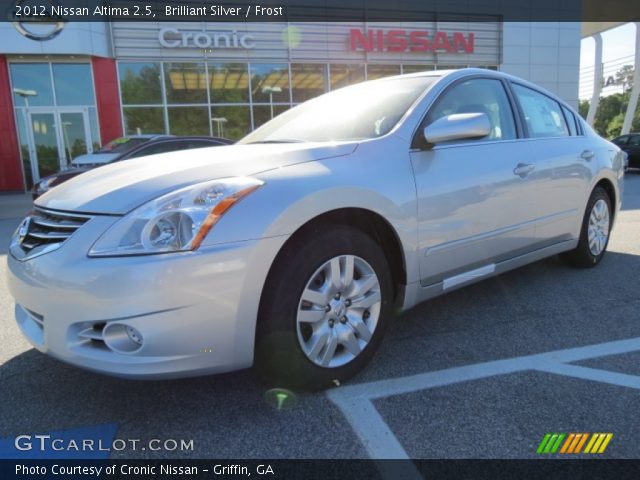 2012 Nissan Altima 2.5 in Brilliant Silver