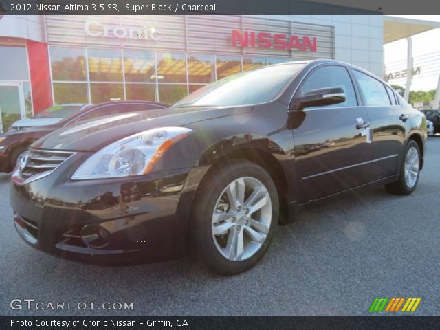 2012 Nissan Altima 3.5 SR in Super Black